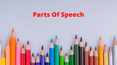 Parts Of Speech शब्द भेद